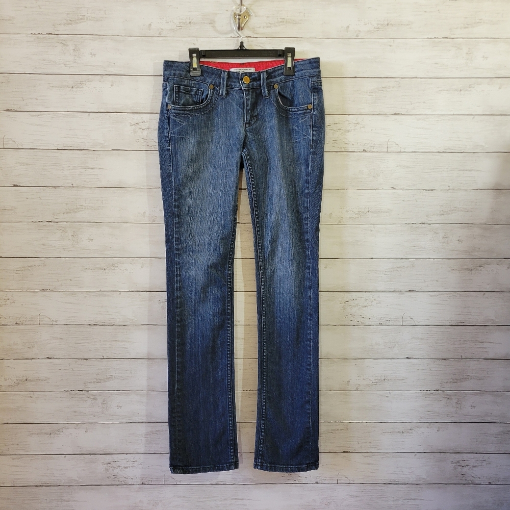 Fortune‎ Denim Dark Wash Straight Leg Jeans Size 27